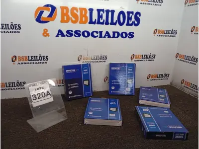 LOTE 320 - 05 REFLETORES LED AMBIENTE EXTERNO 100W. (NOVO), (NO ESTADO) ATENÇÃO! FAZER A VISITAÇÃO ANTES DE ARREMATAR, NÃO SABEMOS SE FUNCIONA. LEILÃO NÃO TEM GARANTIA E NEM DEVOLUÇÃO, SUJEITO A POSSÍVEIS AVARIAS VISÍVEIS/OCULTAS E/OU AUSÊNCIA DE COMPONENTES.