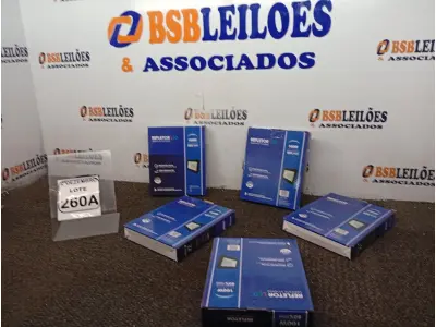 LOTE 260 - 05 REFLETORES LED AMBIENTE EXTERNO 100W. (NOVO), (NO ESTADO) ATENÇÃO! FAZER A VISITAÇÃO ANTES DE ARREMATAR, NÃO SABEMOS SE FUNCIONA. LEILÃO NÃO TEM GARANTIA E NEM DEVOLUÇÃO, SUJEITO A POSSÍVEIS AVARIAS VISÍVEIS/OCULTAS E/OU AUSÊNCIA DE COMPONENTES.