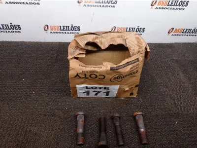 LOTE 171 - 20 - PARAFUSOS DE RODA 96MM FEY (NO ESTADO, NÃO SABEMOS SE FUNCIONA. LEILÃO NÃO TEM GARANTIA E NEM DEVOLUÇÃO, SUJEITO A POSSÍVEIS AVARIAS VISÍVEIS/OCULTAS E/OU AUSÊNCIA DE COMPONENTES)