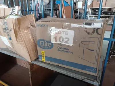 LOTE 102 - 09 - DISPENSER PARA PROTETOR DE ASSENTO SANITÁRIO (NO ESTADO, NÃO SABEMOS SE FUNCIONA. LEILÃO NÃO TEM GARANTIA E NEM DEVOLUÇÃO, SUJEITO A POSSÍVEIS AVARIAS VISÍVEIS/OCULTAS E/OU AUSÊNCIA DE COMPONENTES)