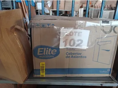 LOTE 102 - 09 - DISPENSER PARA PROTETOR DE ASSENTO SANITÁRIO (NO ESTADO, NÃO SABEMOS SE FUNCIONA. LEILÃO NÃO TEM GARANTIA E NEM DEVOLUÇÃO, SUJEITO A POSSÍVEIS AVARIAS VISÍVEIS/OCULTAS E/OU AUSÊNCIA DE COMPONENTES)