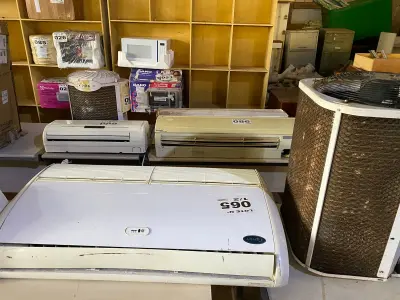 LOTE 065 - 01 KIT AR-CONDICIONADO CARRIER 360000 BTUS (NO ESTADO, NÃO SABEMOS SE FUNCIONA. LEILÃO NÃO TEM GARANTIA E NEM DEVOLUÇÃO, SUJEITO A POSSÍVEIS AVARIAS VISÍVEIS/OCULTAS E/OU AUSÊNCIA DE COMPONENTES)