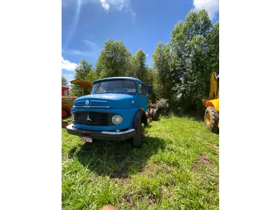 LOTE 005 - ITEM 5: CAMINHA MERCEDES BENS 1113 6X2, ANO 1971, MOTOR 352 A TURBINADO, BOM DE PNEUS, INTERNA MÉDIA, OPERACIONAL, (NO ESTADO) (VISITAÇÃO ABADIÂNIA–GOIÁS) (CONTATO: 62-999250338)
