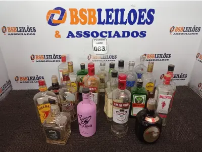 LOTE 083 - 01 LOTE C/DIVERSAS GARRAFAS DECORATIVAS MARCAS E MODELOS DIVERSOS. (NO ESTADO) ATENÇÃO! FAZER A VISITAÇÃO ANTES DE ARREMATAR, NÃO SABEMOS SE FUNCIONA. LEILÃO NÃO TEM GARANTIA E NEM DEVOLUÇÃO, SUJEITO A POSSÍVEIS AVARIAS VISÍVEIS/OCULTAS E/OU AUSÊNCIA DE COMPONENTES.