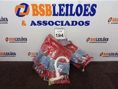 LOTE 194 - 06 TORNEIRAS P/PAREDE MARCA DURIN TAMANHOS DIVERSOS(NOVO). (NO ESTADO) ATENÇÃO! FAZER A VISITAÇÃO ANTES DE ARREMATAR, NÃO SABEMOS SE FUNCIONA. LEILÃO NÃO TEM GARANTIA E NEM DEVOLUÇÃO, SUJEITO A POSSÍVEIS AVARIAS VISÍVEIS/OCULTAS E/OU AUSÊNCIA DE COMPONENTES.