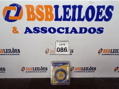 LOTE 086 - 02 DISCOS DIAMANTADO CONTÍNUO MARCA EHAVY DUTY (NOVO). (NO ESTADO) ATENÇÃO! FAZER A VISITAÇÃO ANTES DE ARREMATAR, NÃO SABEMOS SE FUNCIONA. LEILÃO NÃO TEM GARANTIA E NEM DEVOLUÇÃO, SUJEITO A POSSÍVEIS AVARIAS VISÍVEIS/OCULTAS E/OU AUSÊNCIA DE COMPONENTES.