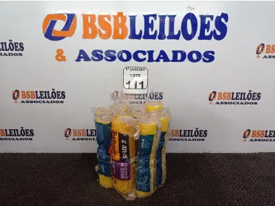 LOTE 111 - 10 ROLOS PARA TEXTURA MEDIA 9’’ DIVERSAS MARCAS. (NOVO). (NO ESTADO) ATENÇÃO! FAZER A VISITAÇÃO ANTES DE ARREMATAR, NÃO SABEMOS SE FUNCIONA. LEILÃO NÃO TEM GARANTIA E NEM DEVOLUÇÃO, SUJEITO A POSSÍVEIS AVARIAS VISÍVEIS/OCULTAS E/OU AUSÊNCIA DE COMPONENTES.