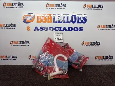 LOTE 194 - 06 TORNEIRAS P/PAREDE MARCA DURIN TAMANHOS DIVERSOS(NOVO). (NO ESTADO) ATENÇÃO! FAZER A VISITAÇÃO ANTES DE ARREMATAR, NÃO SABEMOS SE FUNCIONA. LEILÃO NÃO TEM GARANTIA E NEM DEVOLUÇÃO, SUJEITO A POSSÍVEIS AVARIAS VISÍVEIS/OCULTAS E/OU AUSÊNCIA DE COMPONENTES.