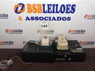 LOTE 144 - 02 RELÓGIOS DE PONTO MARCA CONDINREP. (NO ESTADO) ATENÇÃO! FAZER A VISITAÇÃO ANTES DE ARREMATAR, NÃO SABEMOS SE FUNCIONA. LEILÃO NÃO TEM GARANTIA E NEM DEVOLUÇÃO, SUJEITO A POSSÍVEIS AVARIAS VISÍVEIS/OCULTAS E/OU AUSÊNCIA DE COMPONENTES.