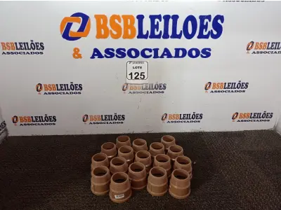 LOTE 125 - 17 UNIDADES DE ADAPTADORES 60MM MARCA KRONA (NOVO). (NO ESTADO) ATENÇÃO! FAZER A VISITAÇÃO ANTES DE ARREMATAR, NÃO SABEMOS SE FUNCIONA. LEILÃO NÃO TEM GARANTIA E NEM DEVOLUÇÃO, SUJEITO A POSSÍVEIS AVARIAS VISÍVEIS/OCULTAS E/OU AUSÊNCIA DE COMPONENTES.
