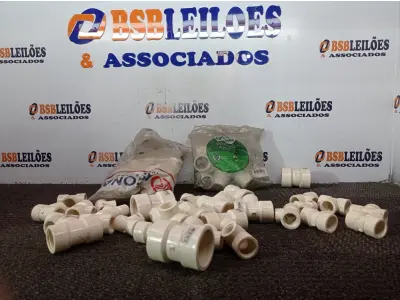 LOTE 095 - 01 LOTE C/VÁRIOS TE´S DE REDUÇÃO MARCAS E MODELOS DIVERSOS(NOVO). (NO ESTADO) ATENÇÃO! FAZER A VISITAÇÃO ANTES DE ARREMATAR, NÃO SABEMOS SE FUNCIONA. LEILÃO NÃO TEM GARANTIA E NEM DEVOLUÇÃO, SUJEITO A POSSÍVEIS AVARIAS VISÍVEIS/OCULTAS E/OU AUSÊNCIA DE COMPONENTES.