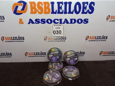 LOTE 030 - 01 LOTE C/APROXIMADAMENTE 100 MÍDIAS BLURAY. (NO ESTADO) ATENÇÃO! FAZER A VISITAÇÃO ANTES DE ARREMATAR, NÃO SABEMOS SE FUNCIONA. LEILÃO NÃO TEM GARANTIA E NEM DEVOLUÇÃO, SUJEITO A POSSÍVEIS AVARIAS VISÍVEIS/OCULTAS E/OU AUSÊNCIA DE COMPONENTES.