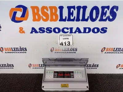 LOTE 413 - 01 QUADRO ELÉTRICO DE ENERGIA SOLAR MARCA RENOVIGI. (NO ESTADO) ATENÇÃO! FAZER A VISITAÇÃO ANTES DE ARREMATAR, NÃO SABEMOS SE FUNCIONA. LEILÃO NÃO TEM GARANTIA E NEM DEVOLUÇÃO, SUJEITO A POSSÍVEIS AVARIAS VISÍVEIS/OCULTAS E/OU AUSÊNCIA DE COMPONENTES.