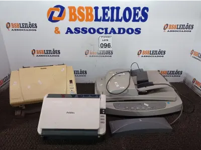 LOTE 096 - 03 SCANNER’S MARCAS E MODELOS DIVERSOS. (NO ESTADO) ATENÇÃO! FAZER A VISITAÇÃO ANTES DE ARREMATAR, NÃO SABEMOS SE FUNCIONA. LEILÃO NÃO TEM GARANTIA E NEM DEVOLUÇÃO, SUJEITO A POSSÍVEIS AVARIAS VISÍVEIS/OCULTAS E/OU AUSÊNCIA DE COMPONENTES.