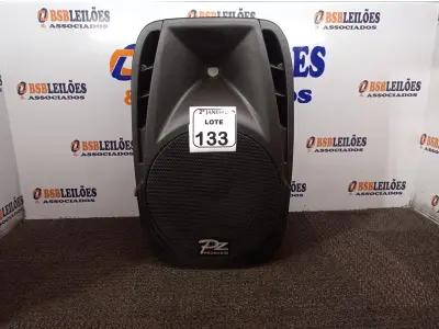 LOTE 133 - 01 CAIXA DE SOM PASSIVA MARCA PZ PRO ÁUDIO. (NO ESTADO) ATENÇÃO! FAZER A VISITAÇÃO ANTES DE ARREMATAR, NÃO SABEMOS SE FUNCIONA. LEILÃO NÃO TEM GARANTIA E NEM DEVOLUÇÃO, SUJEITO A POSSÍVEIS AVARIAS VISÍVEIS/OCULTAS E/OU AUSÊNCIA DE COMPONENTES.