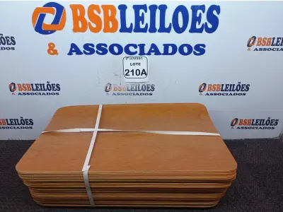 LOTE 210 - 10 TÁBUAS EMBALADAS SEM USO (NO ESTADO) ATENÇÃO! FAZER A VISITAÇÃO ANTES DE ARREMATAR, NÃO SABEMOS SE FUNCIONA. LEILÃO NÃO TEM GARANTIA E NEM DEVOLUÇÃO, SUJEITO A POSSÍVEIS AVARIAS VISÍVEIS/OCULTAS E/OU AUSÊNCIA DE COMPONENTES.
