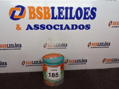 LOTE 185 - 01 LATA DE TINTA SUVINIL ESMALTE PREMIUM INTERIOR/EXTERIOR 3,6L NA COR VERMELHO BRILHANTE. (NO ESTADO) ATENÇÃO! FAZER A VISITAÇÃO ANTES DE ARREMATAR, NÃO SABEMOS SE FUNCIONA. LEILÃO NÃO TEM GARANTIA E NEM DEVOLUÇÃO, SUJEITO A POSSÍVEIS AVARIAS VISÍVEIS/OCULTAS E/OU AUSÊNCIA DE COMPONENTES.