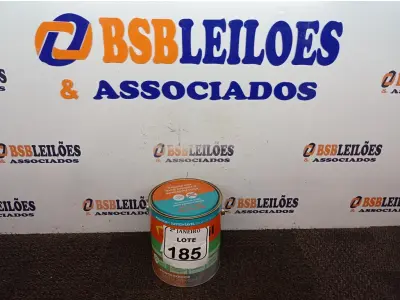 LOTE 185 - 01 LATA DE TINTA SUVINIL ESMALTE PREMIUM INTERIOR/EXTERIOR 3,6L NA COR VERMELHO BRILHANTE. (NO ESTADO) ATENÇÃO! FAZER A VISITAÇÃO ANTES DE ARREMATAR, NÃO SABEMOS SE FUNCIONA. LEILÃO NÃO TEM GARANTIA E NEM DEVOLUÇÃO, SUJEITO A POSSÍVEIS AVARIAS VISÍVEIS/OCULTAS E/OU AUSÊNCIA DE COMPONENTES.