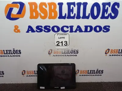 LOTE 213 - 01 TABLET AMARELO MARCA POSITIVO   S/CARREGADOR. (NO ESTADO) ATENÇÃO! FAZER A VISITAÇÃO ANTES DE ARREMATAR, NÃO SABEMOS SE FUNCIONA. LEILÃO NÃO TEM GARANTIA E NEM DEVOLUÇÃO, SUJEITO A POSSÍVEIS AVARIAS VISÍVEIS/OCULTAS E/OU AUSÊNCIA DE COMPONENTES.