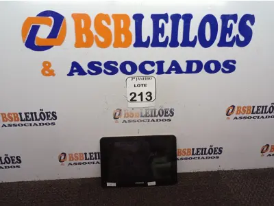 LOTE 213 - 01 TABLET AMARELO MARCA POSITIVO   S/CARREGADOR. (NO ESTADO) ATENÇÃO! FAZER A VISITAÇÃO ANTES DE ARREMATAR, NÃO SABEMOS SE FUNCIONA. LEILÃO NÃO TEM GARANTIA E NEM DEVOLUÇÃO, SUJEITO A POSSÍVEIS AVARIAS VISÍVEIS/OCULTAS E/OU AUSÊNCIA DE COMPONENTES.