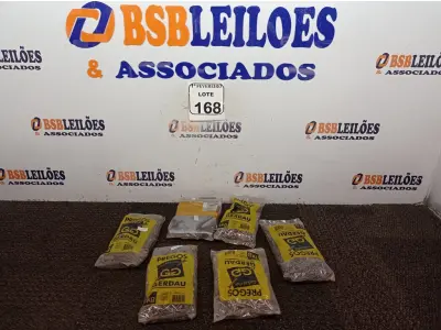 LOTE 168 - 6KG DE PREGO MARCA GERDAU. (NOVO)  (NO ESTADO) ATENÇÃO! FAZER A VISITAÇÃO ANTES DE ARREMATAR, NÃO SABEMOS SE FUNCIONA. LEILÃO NÃO TEM GARANTIA E NEM DEVOLUÇÃO, SUJEITO A POSSÍVEIS AVARIAS VISÍVEIS/OCULTAS E/OU AUSÊNCIA DE COMPONENTES.