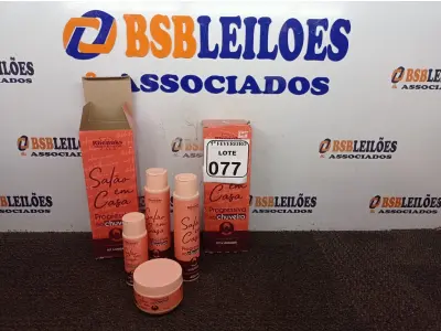 LOTE 077 - 02 KITS SALÃO EM CASA – PROGRESSIVA NO CHUVEIRO RHENUKS. (NO ESTADO) ATENÇÃO! FAZER A VISITAÇÃO ANTES DE ARREMATAR, NÃO SABEMOS SE FUNCIONA. LEILÃO NÃO TEM GARANTIA E NEM DEVOLUÇÃO, SUJEITO A POSSÍVEIS AVARIAS VISÍVEIS/OCULTAS E/OU AUSÊNCIA DE COMPONENTES.