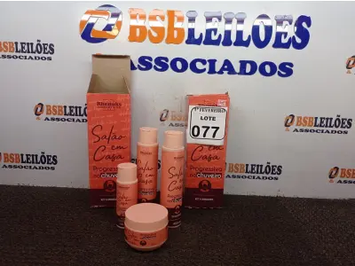 LOTE 077 - 02 KITS SALÃO EM CASA – PROGRESSIVA NO CHUVEIRO RHENUKS. (NO ESTADO) ATENÇÃO! FAZER A VISITAÇÃO ANTES DE ARREMATAR, NÃO SABEMOS SE FUNCIONA. LEILÃO NÃO TEM GARANTIA E NEM DEVOLUÇÃO, SUJEITO A POSSÍVEIS AVARIAS VISÍVEIS/OCULTAS E/OU AUSÊNCIA DE COMPONENTES.