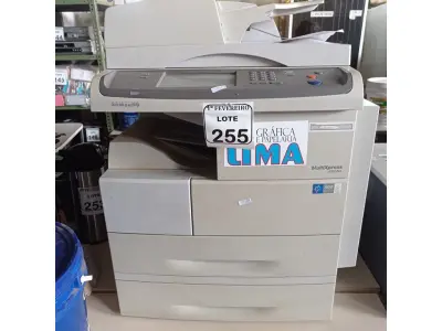 LOTE 255 - 01 IMPRESSORA SAMSUNG MULTIXPRESS. (NO ESTADO) ATENÇÃO! FAZER A VISITAÇÃO ANTES DE ARREMATAR, NÃO SABEMOS SE FUNCIONA. LEILÃO NÃO TEM GARANTIA E NEM DEVOLUÇÃO, SUJEITO A POSSÍVEIS AVARIAS VISÍVEIS/OCULTAS E/OU AUSÊNCIA DE COMPONENTES.