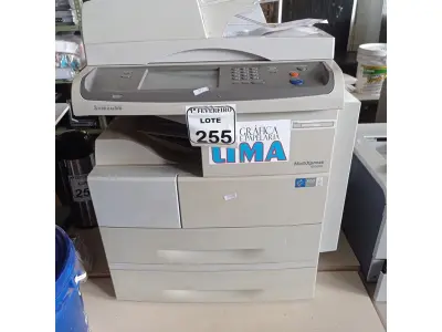 LOTE 255 - 01 IMPRESSORA SAMSUNG MULTIXPRESS. (NO ESTADO) ATENÇÃO! FAZER A VISITAÇÃO ANTES DE ARREMATAR, NÃO SABEMOS SE FUNCIONA. LEILÃO NÃO TEM GARANTIA E NEM DEVOLUÇÃO, SUJEITO A POSSÍVEIS AVARIAS VISÍVEIS/OCULTAS E/OU AUSÊNCIA DE COMPONENTES.