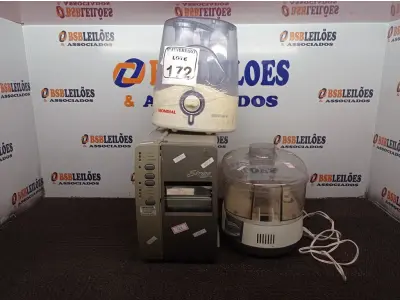 LOTE 172 - 01 IMPRESSORA DE ETIQUETAS MARCA ZEBRA COM AVARIAS E 02 UMIDIFICADORES DE AMBIENTE. (NO ESTADO) ATENÇÃO! FAZER A VISITAÇÃO ANTES DE ARREMATAR, NÃO SABEMOS SE FUNCIONA. LEILÃO NÃO TEM GARANTIA E NEM DEVOLUÇÃO, SUJEITO A POSSÍVEIS AVARIAS VISÍVEIS/OCULTAS E/OU AUSÊNCIA DE COMPONENTES.