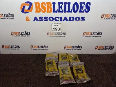 LOTE 193 - 6KG DE PREGO MARCA GERDAU. (NOVO)  (NO ESTADO) ATENÇÃO! FAZER A VISITAÇÃO ANTES DE ARREMATAR, NÃO SABEMOS SE FUNCIONA. LEILÃO NÃO TEM GARANTIA E NEM DEVOLUÇÃO, SUJEITO A POSSÍVEIS AVARIAS VISÍVEIS/OCULTAS E/OU AUSÊNCIA DE COMPONENTES.