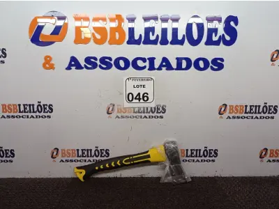 LOTE 046 - 01 MACHADINHA DE METAL COM CABO AMARELO. (NOVO) (NO ESTADO) ATENÇÃO! FAZER A VISITAÇÃO ANTES DE ARREMATAR, NÃO SABEMOS SE FUNCIONA. LEILÃO NÃO TEM GARANTIA E NEM DEVOLUÇÃO, SUJEITO A POSSÍVEIS AVARIAS VISÍVEIS/OCULTAS E/OU AUSÊNCIA DE COMPONENTES.