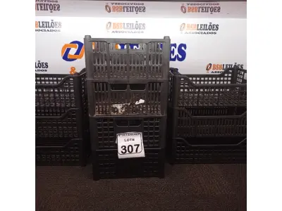LOTE 307 - 10 CESTOS ORGANIZADORES EM PLÁSTICO. (NO ESTADO) ATENÇÃO! FAZER A VISITAÇÃO ANTES DE ARREMATAR, NÃO SABEMOS SE FUNCIONA. LEILÃO NÃO TEM GARANTIA E NEM DEVOLUÇÃO, SUJEITO A POSSÍVEIS AVARIAS VISÍVEIS/OCULTAS E/OU AUSÊNCIA DE COMPONENTES.