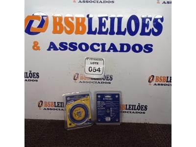 LOTE 054 - 02 DISCOS DIAMANTADO CONTÍNUO. (NOVO) (NO ESTADO) ATENÇÃO! FAZER A VISITAÇÃO ANTES DE ARREMATAR, NÃO SABEMOS SE FUNCIONA. LEILÃO NÃO TEM GARANTIA E NEM DEVOLUÇÃO, SUJEITO A POSSÍVEIS AVARIAS VISÍVEIS/OCULTAS E/OU AUSÊNCIA DE COMPONENTES.