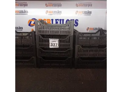 LOTE 337 - 10 CESTOS ORGANIZADORES EM PLÁSTICO. (NO ESTADO) ATENÇÃO! FAZER A VISITAÇÃO ANTES DE ARREMATAR, NÃO SABEMOS SE FUNCIONA. LEILÃO NÃO TEM GARANTIA E NEM DEVOLUÇÃO, SUJEITO A POSSÍVEIS AVARIAS VISÍVEIS/OCULTAS E/OU AUSÊNCIA DE COMPONENTES.