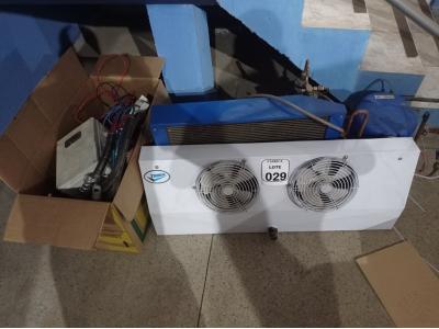 LOTE 029 - 01 UNIDADE CONDENSADORA DANFOSS OP- HJM022D20N. 230VOLTS 2.0 HP.  (NO ESTADO) ATENÇÃO! FAZER A VISITAÇÃO ANTES DE ARREMATAR, NÃO SABEMOS SE FUNCIONA. LEILÃO NÃO TEM GARANTIA E NEM DEVOLUÇÃO, SUJEITO A POSSÍVEIS AVARIAS VISÍVEIS/OCULTAS E/OU AUSÊNCIA DE COMPONENTES.