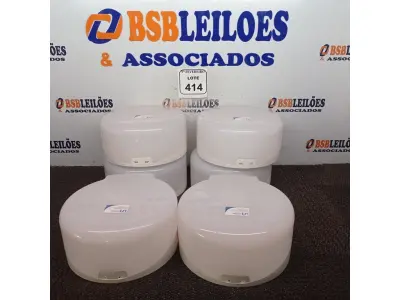 LOTE 414 - 06 DISPENSES DE PAPEL. (NO ESTADO) ATENÇÃO! FAZER A VISITAÇÃO ANTES DE ARREMATAR, NÃO SABEMOS SE FUNCIONA. LEILÃO NÃO TEM GARANTIA E NEM DEVOLUÇÃO, SUJEITO A POSSÍVEIS AVARIAS VISÍVEIS/OCULTAS E/OU AUSÊNCIA DE COMPONENTES.