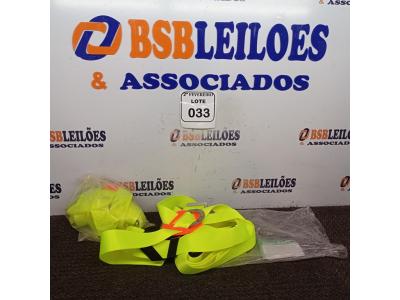 LOTE 033 - 02 CINTAS PARA PARAQUEDISTA/ALPINISTA. (NOVO) (NO ESTADO) ATENÇÃO! FAZER A VISITAÇÃO ANTES DE ARREMATAR, NÃO SABEMOS SE FUNCIONA. LEILÃO NÃO TEM GARANTIA E NEM DEVOLUÇÃO, SUJEITO A POSSÍVEIS AVARIAS VISÍVEIS/OCULTAS E/OU AUSÊNCIA DE COMPONENTES.