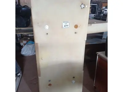 LOTE 477 - 01 TANQUE PARA COMBUSTÍVEL PARA GERADOR. (NO ESTADO) ATENÇÃO! FAZER A VISITAÇÃO ANTES DE ARREMATAR, NÃO SABEMOS SE FUNCIONA. LEILÃO NÃO TEM GARANTIA E NEM DEVOLUÇÃO, SUJEITO A POSSÍVEIS AVARIAS VISÍVEIS/OCULTAS E/OU AUSÊNCIA DE COMPONENTES.