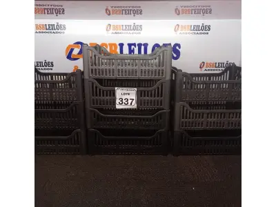 LOTE 337 - 10 CESTOS ORGANIZADORES EM PLÁSTICO. (NO ESTADO) ATENÇÃO! FAZER A VISITAÇÃO ANTES DE ARREMATAR, NÃO SABEMOS SE FUNCIONA. LEILÃO NÃO TEM GARANTIA E NEM DEVOLUÇÃO, SUJEITO A POSSÍVEIS AVARIAS VISÍVEIS/OCULTAS E/OU AUSÊNCIA DE COMPONENTES.