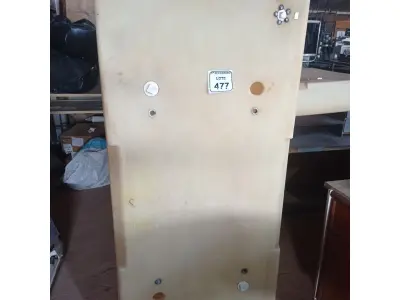 LOTE 477 - 01 TANQUE PARA COMBUSTÍVEL PARA GERADOR. (NO ESTADO) ATENÇÃO! FAZER A VISITAÇÃO ANTES DE ARREMATAR, NÃO SABEMOS SE FUNCIONA. LEILÃO NÃO TEM GARANTIA E NEM DEVOLUÇÃO, SUJEITO A POSSÍVEIS AVARIAS VISÍVEIS/OCULTAS E/OU AUSÊNCIA DE COMPONENTES.