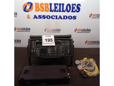 LOTE 195 - 01 APARELHO ANALISADOR DE COMUNICAÇÃO FIREBERD 6000.  (NO ESTADO) ATENÇÃO! FAZER A VISITAÇÃO ANTES DE ARREMATAR, NÃO SABEMOS SE FUNCIONA. LEILÃO NÃO TEM GARANTIA E NEM DEVOLUÇÃO, SUJEITO A POSSÍVEIS AVARIAS VISÍVEIS/OCULTAS E/OU AUSÊNCIA DE COMPONENTES.