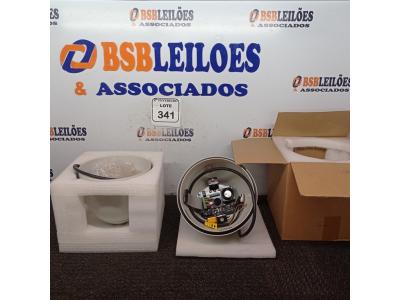 LOTE 341 - 02 CÂMERAS DOME MARCA EVERFOCUS INCOMPLETAS. (NO ESTADO) ATENÇÃO! FAZER A VISITAÇÃO ANTES DE ARREMATAR, NÃO SABEMOS SE FUNCIONA. LEILÃO NÃO TEM GARANTIA E NEM DEVOLUÇÃO, SUJEITO A POSSÍVEIS AVARIAS VISÍVEIS/OCULTAS E/OU AUSÊNCIA DE COMPONENTES.