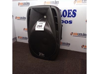 LOTE 296 - 01 CAIXA DE SOM MARCA PZ PRO ÁUDIO. (NO ESTADO) ATENÇÃO! FAZER A VISITAÇÃO ANTES DE ARREMATAR, NÃO SABEMOS SE FUNCIONA. LEILÃO NÃO TEM GARANTIA E NEM DEVOLUÇÃO, SUJEITO A POSSÍVEIS AVARIAS VISÍVEIS/OCULTAS E/OU AUSÊNCIA DE COMPONENTES.