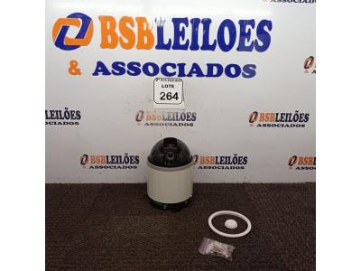 LOTE 264 - 01 CÂMERA DOME MARCA PIXORD. (NO ESTADO) ATENÇÃO! FAZER A VISITAÇÃO ANTES DE ARREMATAR, NÃO SABEMOS SE FUNCIONA. LEILÃO NÃO TEM GARANTIA E NEM DEVOLUÇÃO, SUJEITO A POSSÍVEIS AVARIAS VISÍVEIS/OCULTAS E/OU AUSÊNCIA DE COMPONENTES.