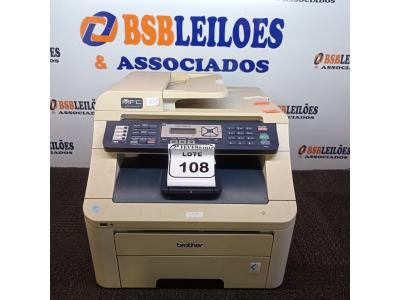 LOTE 108 - 01 IMPRESSORA MULTIFUNCIONAL MODELO MFC-9320 CW MARCA BROTHER. (NO ESTADO) ATENÇÃO! FAZER A VISITAÇÃO ANTES DE ARREMATAR, NÃO SABEMOS SE FUNCIONA. LEILÃO NÃO TEM GARANTIA E NEM DEVOLUÇÃO, SUJEITO A POSSÍVEIS AVARIAS VISÍVEIS/OCULTAS E/OU AUSÊNCIA DE COMPONENTES.