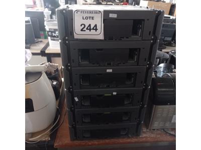LOTE 244 - 06 GAVETAS PARA IMPRESSORA. (NO ESTADO) ATENÇÃO! FAZER A VISITAÇÃO ANTES DE ARREMATAR, NÃO SABEMOS SE FUNCIONA. LEILÃO NÃO TEM GARANTIA E NEM DEVOLUÇÃO, SUJEITO A POSSÍVEIS AVARIAS VISÍVEIS/OCULTAS E/OU AUSÊNCIA DE COMPONENTES.