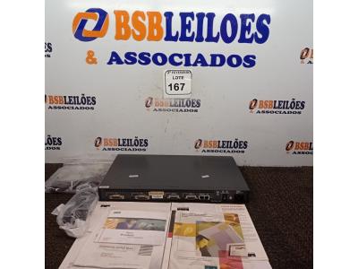 LOTE 167 - 01 CISCO 2500 SERIES ROUTER. (NO ESTADO) ATENÇÃO! FAZER A VISITAÇÃO ANTES DE ARREMATAR, NÃO SABEMOS SE FUNCIONA. LEILÃO NÃO TEM GARANTIA E NEM DEVOLUÇÃO, SUJEITO A POSSÍVEIS AVARIAS VISÍVEIS/OCULTAS E/OU AUSÊNCIA DE COMPONENTES.