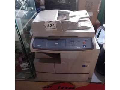 LOTE 424 - 01 IMPRESSORA MULTIFUNCIONAL MODELO MULTI XPRESS 6555NX MARCA SAMSUNG. (NO ESTADO) ATENÇÃO! FAZER A VISITAÇÃO ANTES DE ARREMATAR, NÃO SABEMOS SE FUNCIONA. LEILÃO NÃO TEM GARANTIA E NEM DEVOLUÇÃO, SUJEITO A POSSÍVEIS AVARIAS VISÍVEIS/OCULTAS E/OU AUSÊNCIA DE COMPONENTES.