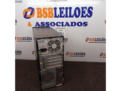 LOTE 407 - CPU 1155 DE 2º GERAÇÃO COM 4 GB E HD DE 320 GB WINDOWS 10. (NO ESTADO) ATENÇÃO! FAZER A VISITAÇÃO ANTES DE ARREMATAR, NÃO SABEMOS SE FUNCIONA. LEILÃO NÃO TEM GARANTIA E NEM DEVOLUÇÃO, SUJEITO A POSSÍVEIS AVARIAS VISÍVEIS/OCULTAS E/OU AUSÊNCIA DE COMPONENTES.